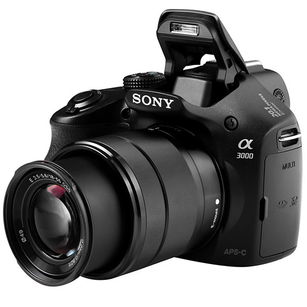 Digitalni fotoaparat ILCE-3000KB (crni, 18-55mm), SONY